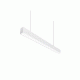 Φωτιστικό αλουμινίου γραμμικό led 36W 230V ενδιάμεσο λευκό φως 4000K 120cm σε λευκό χρώμα δέσμης 110°