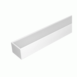 Φωτιστικό αλουμινίου γραμμικό led 36W 230V ενδιάμεσο λευκό φως 4000K 120cm σε λευκό χρώμα δέσμης 110°