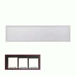 Φωτιστικό πάνελ ψευδοροφής LED SLIM 30x120mm λευκό 40W 6300K ψυχρό φως 4000L και δέσμη 110°