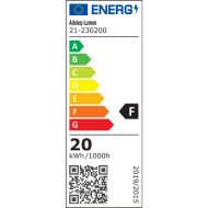 LED απλίκα πολυκαρβονική pc οβάλ λευκή 230x100mm 20W 230V 2000lm CCT 3000/4000/6500K στεγανή IP54 LED απλίκα πολυκαρβονική pc οβάλ λευκή 230x100mm 20W 230V 2000lm CCT 3000/4000/6500K στεγανή IP54