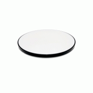 LED πλαφονιέρα PC σε μαύρο χρώμα με BACKLIT φωτισμό Φ300mm 18W ενδιάμεσο φως 4000K IP54 