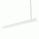 Γραμμικό φωτιστικό LED αλουμινίου στενό 18W 230V θερμό λευκό φως 3000K 60cm σε λευκό χρώμα