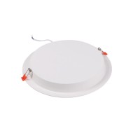 Φωτιστικά LED ψευδοροφής στρογγυλό χωνευτό 12W 230V 960lm PC πλήρες ενδιάμεσο φως 4000K λευκό χρώμα 