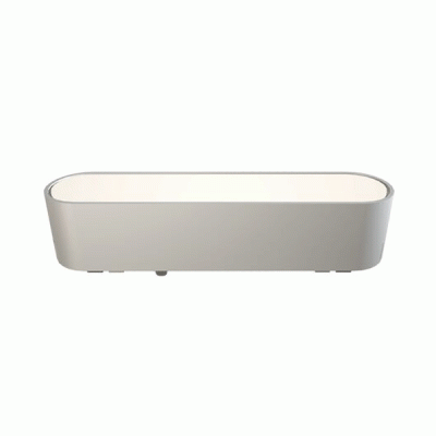 LED μίνι φωτιστικό ράγας 40VDC με κάλυμα 6W 360Lm ενδιάμεσο φως 4000K ντιμαριζόμενο λευκό χρώμα από αλουμίνιο