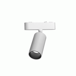 Λευκό μίνι LED σποτ ράγας 4000Κ ενδιάμεσο φως 12W 40VDC 36°δέσμη φωτός ντιμαριζόμενο