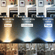 LED φωτιστικό ράγας οροφής μίνι 12W 40VDC ενδιάμεσο φως 4000K ντιμαριζόμενο μαύρο χρώμα 