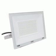 Προβολέας led SMD 2835 70W λευκός 230V ψυχρό φως 6200K 6300lm στεγανός IP65 με 50εκ καλώδιο