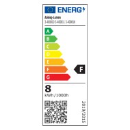 Φωτιστικό LED μπάνιου αλουμινίου και PC 40cm 8W 230V 720lm IP44 ενδιάμεσο φως 4000K ασημί 