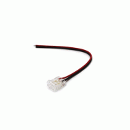 Τροφοδοσία με 2 καλώδια για ταινία led smd 2835 & 5050 μονόχρωμη 10mm