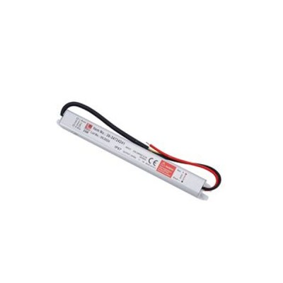 Στενό τροφοδοτικό 24W για ταινίες LED 24VDC στεγανό IP67 από αλουμίνιο