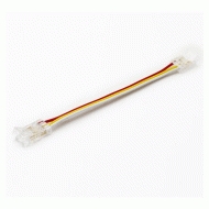 Μούφα με 3 καλώδια για ταινία LED COB CCT 8mm