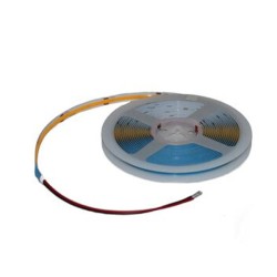 Αυτοκόλλητη ταινία COB LED 5m 24VDC 5W 550lm 320LED/m 6500K ψυχρό φως IP54