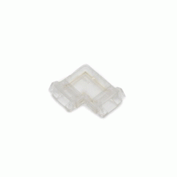 Γωνιακός σύνδεσμος-μούφα για ταινία led cob μονόχρωμη 10mm 18W/m