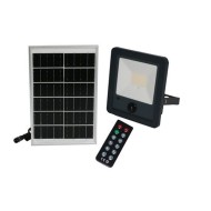 Ηλιακός προβολέας LED με ανιχνευτή κίνησης 50W 500lm 4000K ενδιάμεσο φως σε χρώμα γραφίτη με γυάλινο κάλυμμα IP65 Ηλιακός προβολέας LED με ανιχνευτή κίνησης 50W 500lm 4000K ενδιάμεσο φως σε χρώμα γραφίτη με γυάλινο κάλυμμα IP65