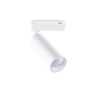 LED σποτ ράγας 1 φάσης (2 γραμμών) COB 10W 230V ενδιάμεσο λευκό φως 4000K 1200lm 36° λευκό Φ54x153mm