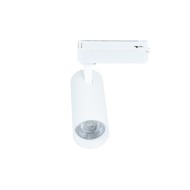 LED σποτ ράγας 2 γραμμών COB 20W 230V θερμό λευκό φως 4000K 2400lm 36° λευκό Φ60x165mm