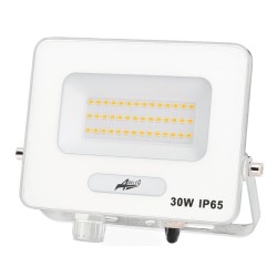 Προβολέας LED  30W 230V με ψυχρό φως 6200K IP65 λευκός