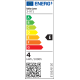 Led επίτοιχο φωτιστικό ορθογώνιο γραφίτης 4W 3000k θερμό λευκό φως στεγανό IP65 εξωτερικού χώρου