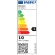 Ταινία led 10m 230VAC 10w/m 60led/m ψυχρό λευκό φως 6500k στεγανή IP65 με παροχή 0,5m