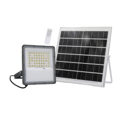 Ηλιακός προβολέας LED με ανιχνευτή κίνησης 50W 600lm 4000K γκρι