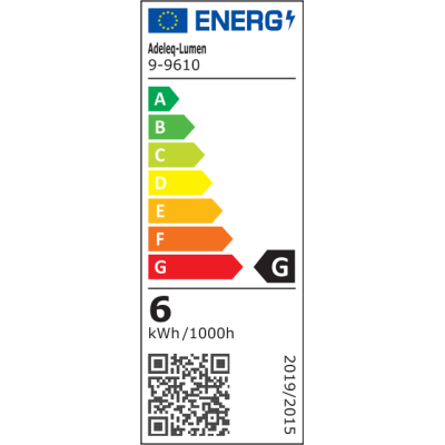 Led φωτιστικό ορθογώνιο λευκό μονής κατεύθυνσης 6W 3000k θερμό λευκό φως στεγανό IP65