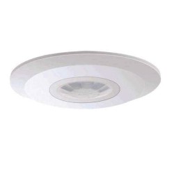 Ανιχνευτής κίνησης οροφής λευκός max 1000W led 240V 9Α μη στεγανός ΙΡ20 γωνία θέασης 360° Ανιχνευτής κίνησης οροφής λευκός max 1000W led 240V 9Α μη στεγανός ΙΡ20 γωνία θέασης 360°