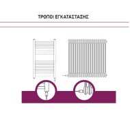 Αντίσταση για σώματα καλοριφέρ τύπου φέτες 600W 230V Φ11Χ450mm αυτορυθμιζόμενη με καλώδιο 1m