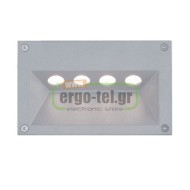 LED ΑΠΛΙΚΑ ΤΟΙΧΟΥ ΧΩΝΕΥΤΗ TALT 4x1W 327Lm 3000k ΘΕΡΜΟ ΛΕΥΚΟ ΦΩΣ ΔΕΣΜΗΣ 29° ΣΤΕΓΑΝΗ ΙΡ65