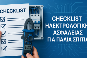 Checklist ηλεκτρολογικής ασφάλειας για παλιά σπίτια: Ο πλήρης οδηγός για σίγουρη και αξιόπιστη εγκατάσταση