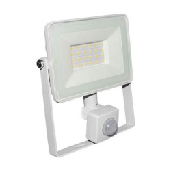 Προβολέας Led-SMD mini slim 30W 4100Κ ενδιάμεσο λευκό φως με ανιχνευτή κίνησης IP65