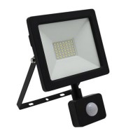 Προβολέας Led-SMD mini slim 20W 4100Κ ενδιάμεσο λευκό φως με ανιχνευτή κίνησης IP65