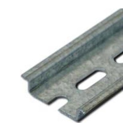 Ράγα ωμέγα διάτρητη TEKNOMEGA 35x7.5mm 2m τύπου DIN1065 Ράγα ωμέγα διάτρητη TEKNOMEGA 35x7.5mm 2m τύπου DIN1065