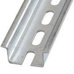 Ράγα ωμέγα TEKNOMEGA βαθιά διάτρητη 35x15mm 2m τύπου DIN1070 Ράγα ωμέγα TEKNOMEGA βαθιά διάτρητη 35x15mm 2m τύπου DIN1070