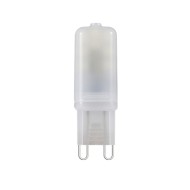 Λάμπα led G9 κυλινδρική Frosty 3W 230V 3000K θερμό λευκό φως δέσμης 300° 210 lumen Λάμπα led G9 κυλινδρική Frosty 3W 230V 3000K θερμό λευκό φως δέσμης 300° 210 lumen