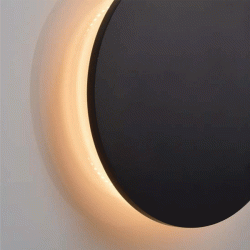 LED απλίκα τοίχου Φ15 6W θερμό φως 3000k 540lm εξωτερικού χώρου στεγανό ΙΡ65