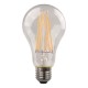Λάμπα LED κοινή crossed filament 11W E27 με θερμό φως 3000K και διάφανο κάλυμμα 220-240V