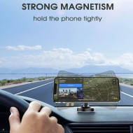 LDNIO βάση smartphone αυτοκινήτου MG08 για ταμπλό, μαγνητική, μαύρη