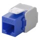 GOOBAY Keystone module RJ45 CAT 6A 90688 UTP σε μπλε χρώμα