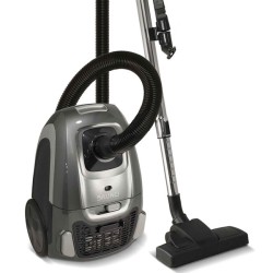 Ηλεκτρική σκούπα BRUNO ισχύος 800W με κάδο χωρητικότητας 3.5lt σε χρώμα γκρι