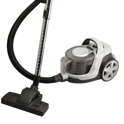 BRUNO ηλεκτρική σκούπα BRN-0137, 800W, 3lt, κυκλωνική, λευκή