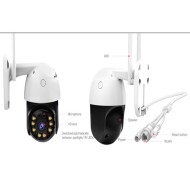 VSTARCAM smart IP κάμερα CS64, αδιάβροχη IP66, 3MP, WiFi, cloud/micro SD με νυχτερινή λειτουργία υπέρυθρων & εντοπισμό καπνού