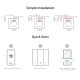 SONOFF smart διακόπτης M5-2C-86 διπλός WiFi σε γκρι χρώμα με λειτουργία χρονοδιακόπτη για απομακρυσμένο έλεγχο φωτισμού SONOFF smart διακόπτης M5-2C-86 διπλός WiFi σε γκρι χρώμα με λειτουργία χρονοδιακόπτη για απομακρυσμένο έλεγχο φωτισμού
