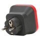 UNI-T tester πρίζας UT07B-EU, 230V, 50Hz για εύκολο και γρήγορο έλεγχο των καλωδιώσεων της πρίζας