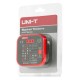 UNI-T tester πρίζας UT07B-EU, 230V, 50Hz για εύκολο και γρήγορο έλεγχο των καλωδιώσεων της πρίζας