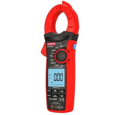 Πολύμετρο & αμπεροτσιμπίδα UNI-T UT208B, 1000A AC/DC, NCV, True RMS με ηχητικό & οπτικό συναγερμό
