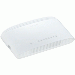 Desktop Switch 8-Port Gigabit D-LINK DGS-1008D με 8 θύρες Gigabit για γρήγορη εφαρμογή διακομιστή
