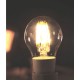 Διακοσμητική λάμπα led αχλάδι E27 8W 230V 2800k θερμό λευκό φως Α60 COG 1000Lm διάφανη Διακοσμητική λάμπα led αχλάδι E27 8W 230V 2800k θερμό λευκό φως Α60 COG 1000Lm διάφανη