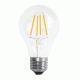 Λάμπα led filament E27 4W 230V 2700k θερμό λευκό φως 440lm τύπου αχλάδι A60