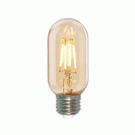 Λάμπα led filament amper T45 Ε27 4W 230V ντιμαριζόμενη 2400k θερμό λευκό φως 360lumen