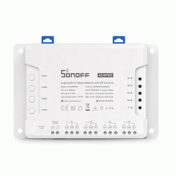 Διακόπτης SONOFF Smart 4CH PRO R3 40A RF control με ενσωματωμένο δέκτη ραδιοσυχνοτήτων 433,92MHz